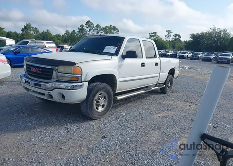 2006 GMC Sierra Sle1 z USA, uszkodzony, nr VIN 1GTGK13U96F125288